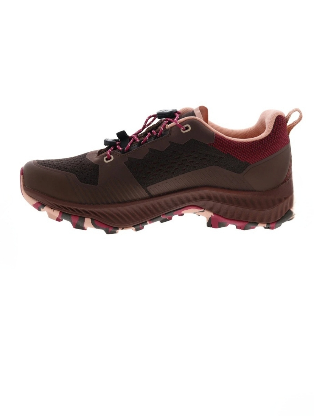 Garmont 9.81 Pulse Brown, Red, and Pink Hiking Sneakers - Picture 3 of 8